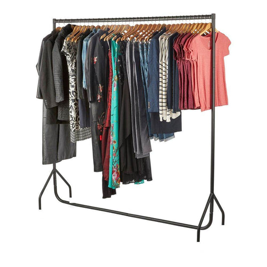 Metal cloths hanging stand