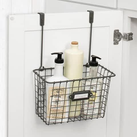 Over the cabinet hanging Basket