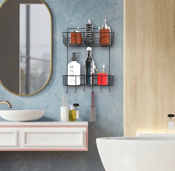 Bathroom wall mounted Storage Rack by Auctor store