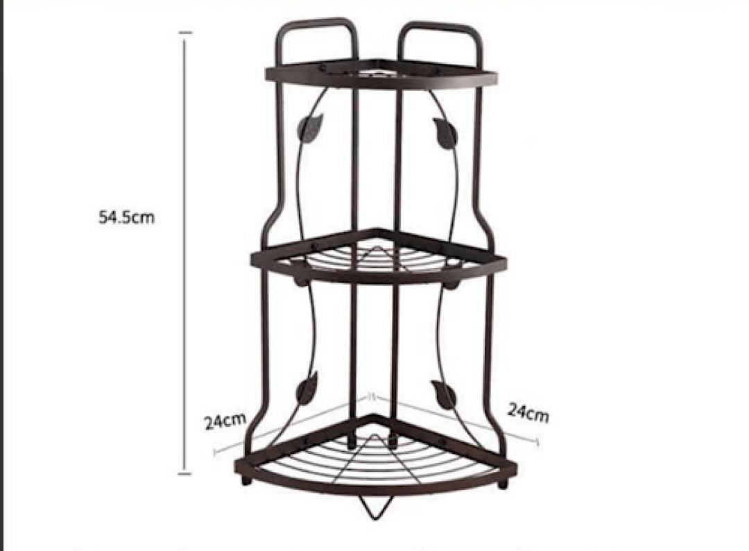 Heavy duty Kitchen Storage & Corner Rack by Auctor store