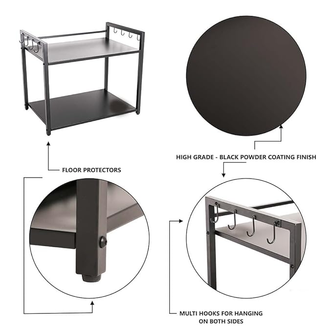 The Forno Prato 2 tier Multipurpose rack BY Auctor store