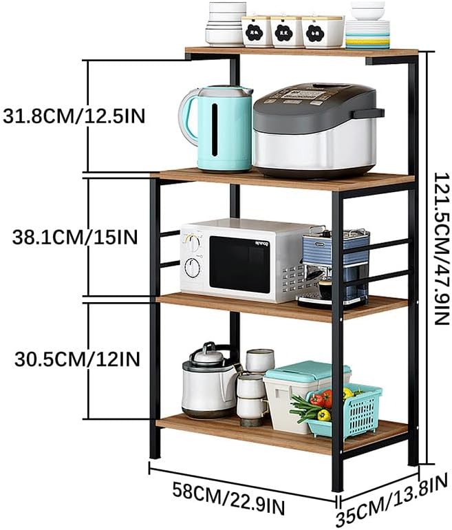The Forno Prato 4 tier Multipurpose Rack by Auctor store