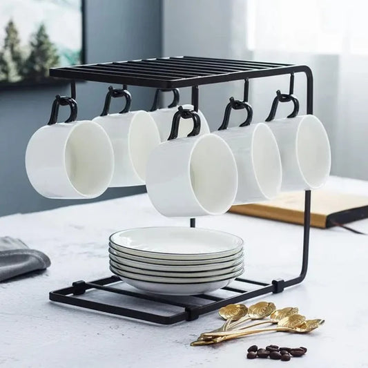 cup and saucer stand