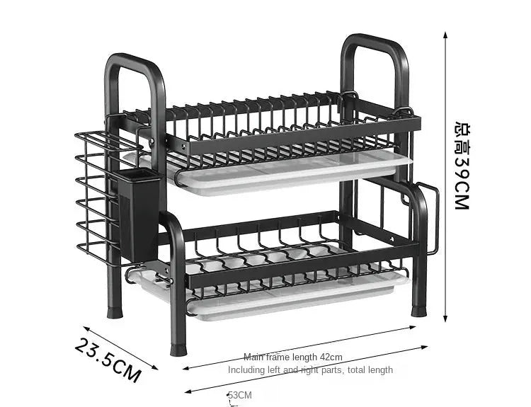 Iron Metal Dish Drying Rack