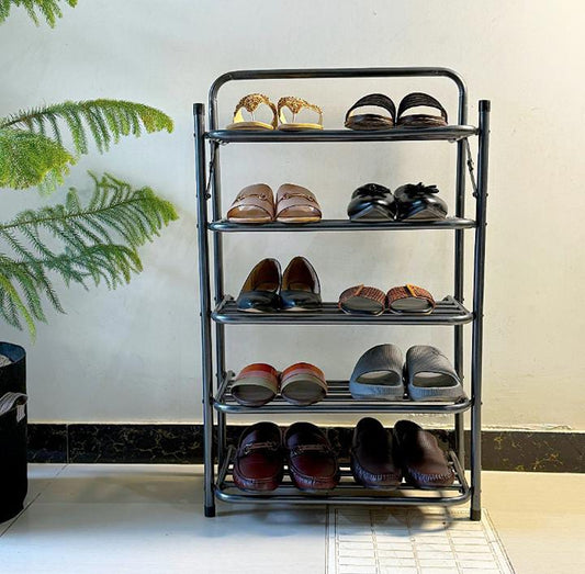 foldable metal shoes rack by auctor store