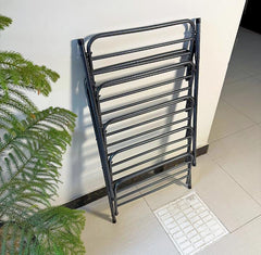 foldable metal shoes rack by auctor store