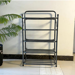 foldable metal shoes rack by auctor store