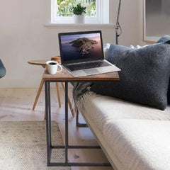 Wooden C Table And Side Table