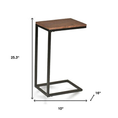 Wooden C Table And Side Table