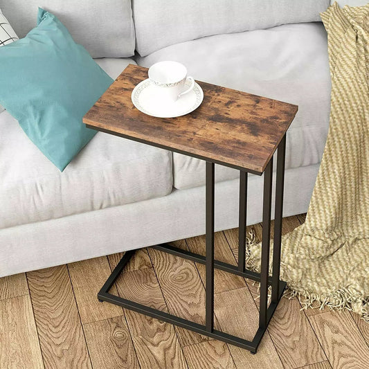 Wooden C Table And Side Table