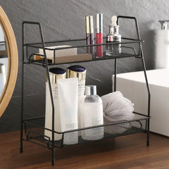 Multi-purpose foldable 2 layer rack