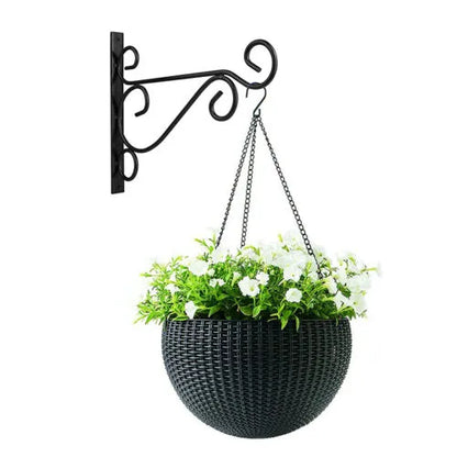 Wall mounted flower pot hanger stand by Auctor store