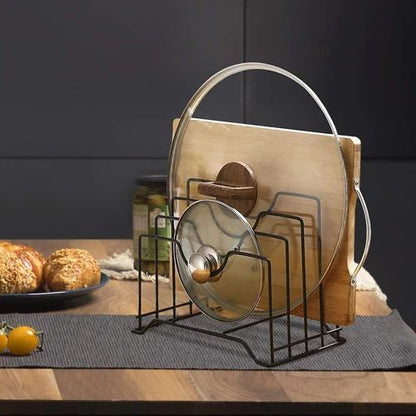 Cutiing board and Lid holder by Auctor store