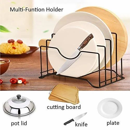 Cutiing board and Lid holder by Auctor store