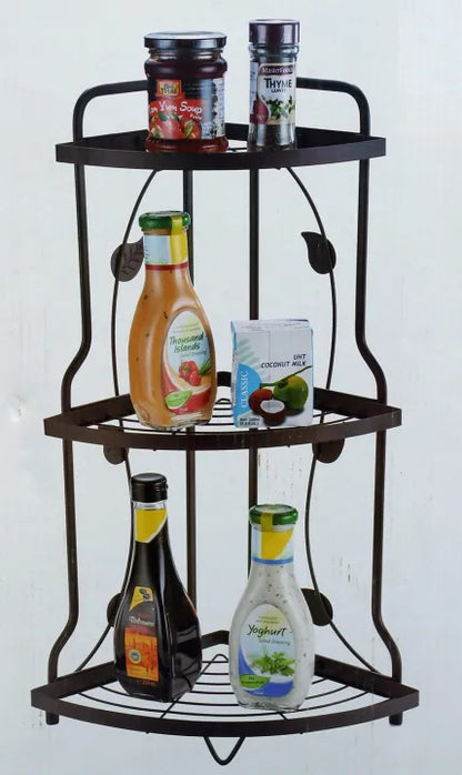 Heavy duty Kitchen Storage & Corner Rack by Auctor store