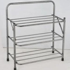 foldable metal shoes rack