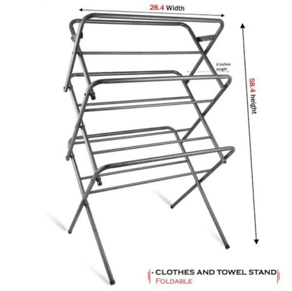 Folding Cloth Dry Stand by Auctor store