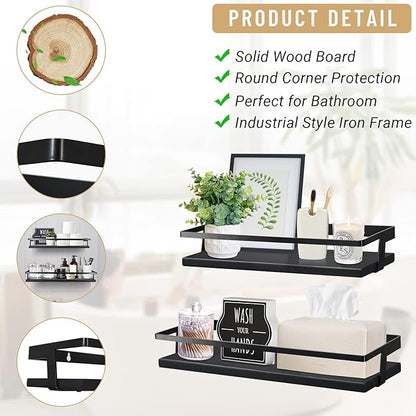 Luxury kitchen and washroom single shelf by Auctor store