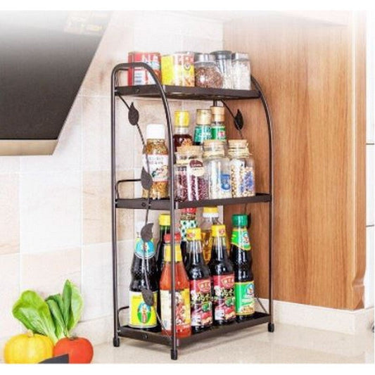 luxury premium quality foldable 3-tier multipurpose rack