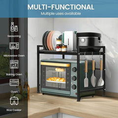 metal adjustable microvave stand