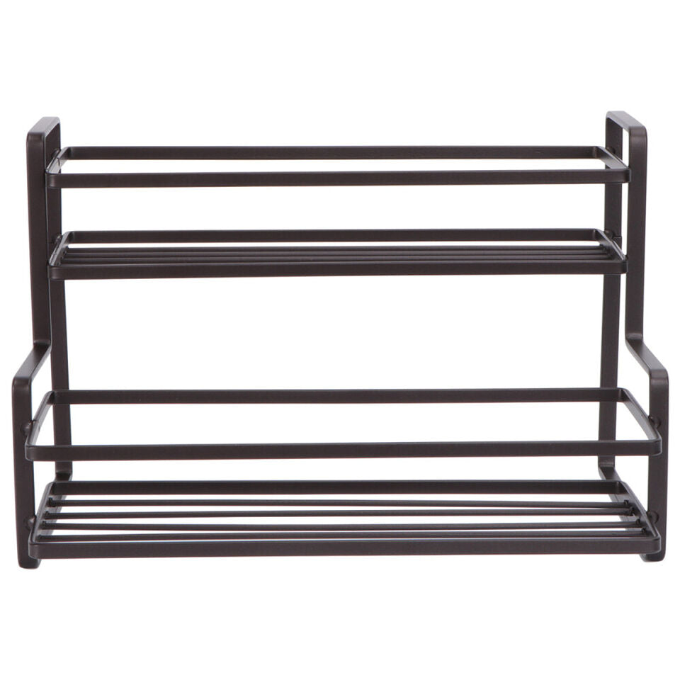 2 Tier Spice Seasoning Rack Iron Material by Auctor store