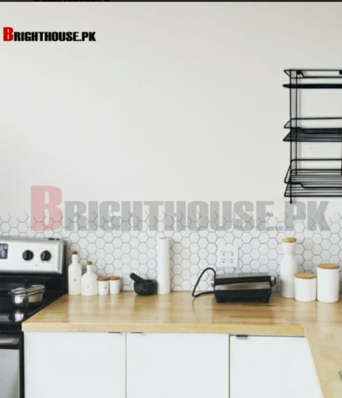 Square 3-tier multipurpose rack