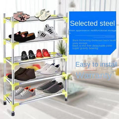 stainless steel 3-4-5 layer shoes rack