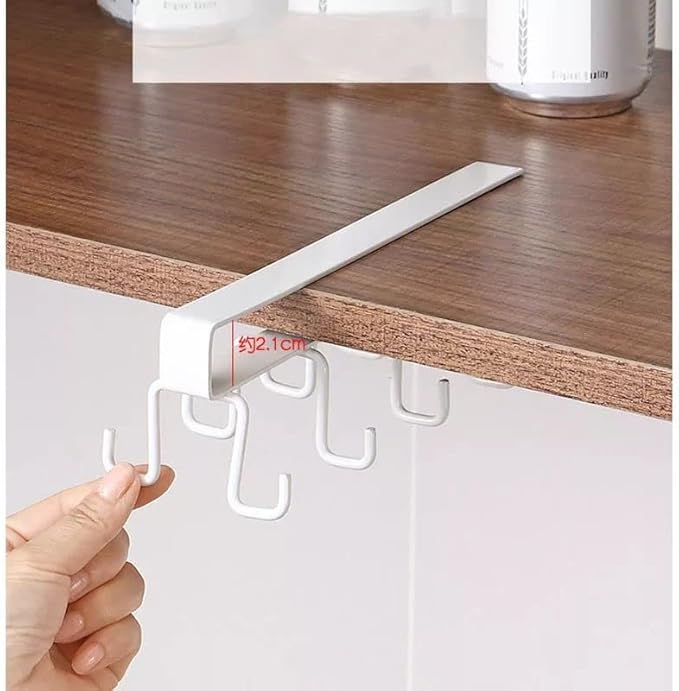 Under cabinet 12 hooks hanger by Auctor store