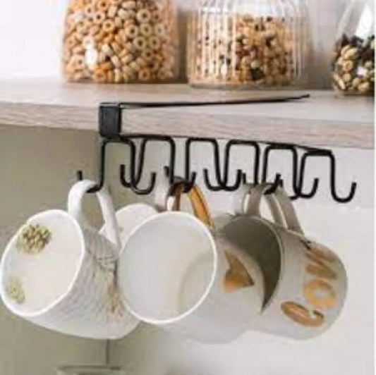 under cabinet 12 hooks hanger