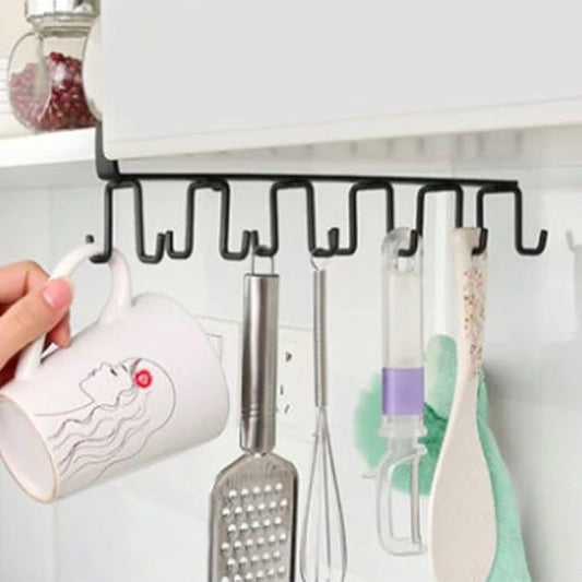 under cabinet 12 hooks hanger