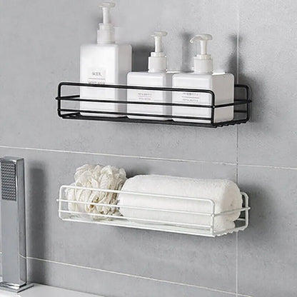 wall mounted multipurpose shelf with adhesive tapes by Auctor store